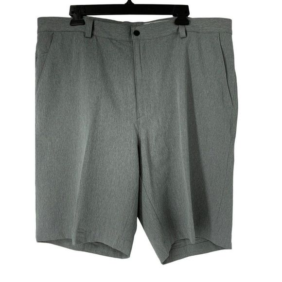 Mens Greg Norman Active Golf Shorts Size 40 Gray Polyester Burmuda 10"  5057 - Picture 7 of 8